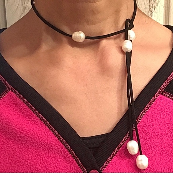 🎱[2/$36.00]🎱 Freshwater Pearl Choker - Picture 5 of 5